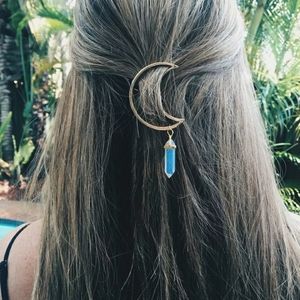 Moon Hair Clip